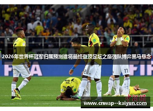 2026年世界杯冠军归属预测谁将最终登顶足坛之巅强队博弈黑马悬念